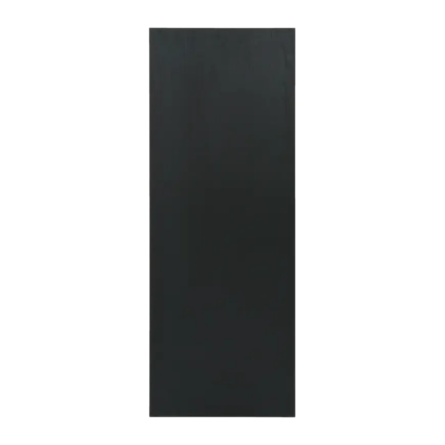 Meubelpaneel zwart eiken ABS 120x30 cm 18 mm