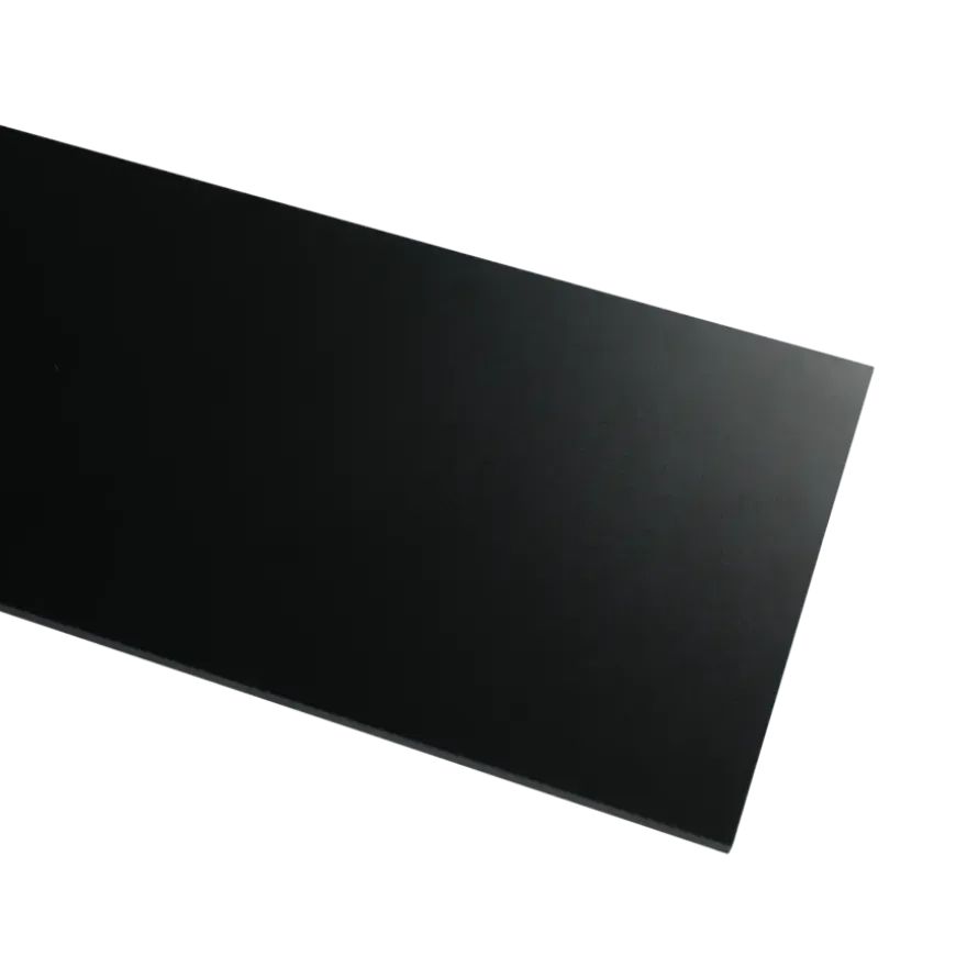 Meubelpaneel zwart 250 x 40 cm 18 mm