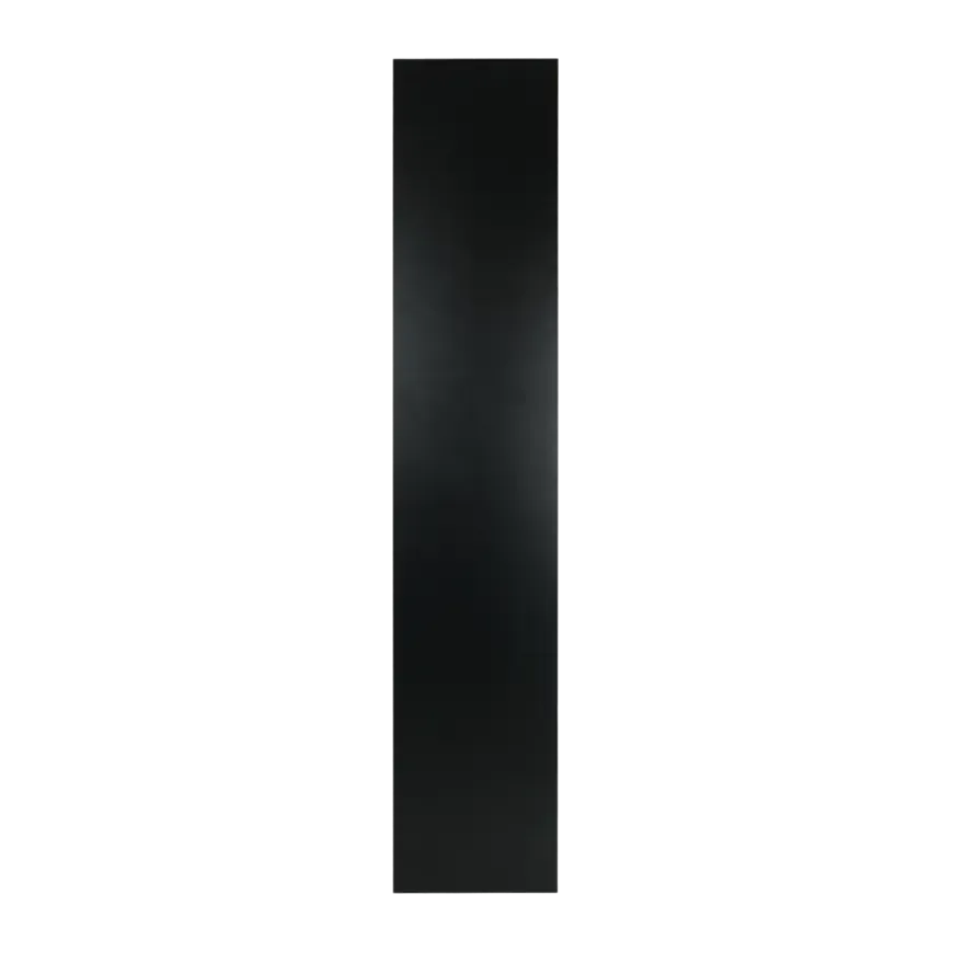Meubelpaneel zwart 250 x 50 cm 18 mm