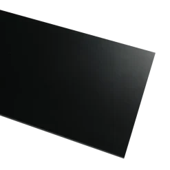 Meubelpaneel zwart 250 x 50 cm 18 mm