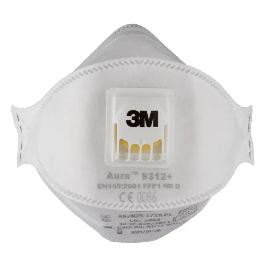 3M fijnstofmasker Aura 9312 FFP1 met ventiel