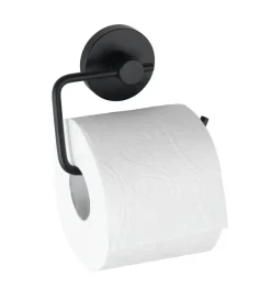 Wenko Milazzo toiletrolhouder mat zwart staal