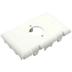 Montageplaat combi wit voor universele lasdoos