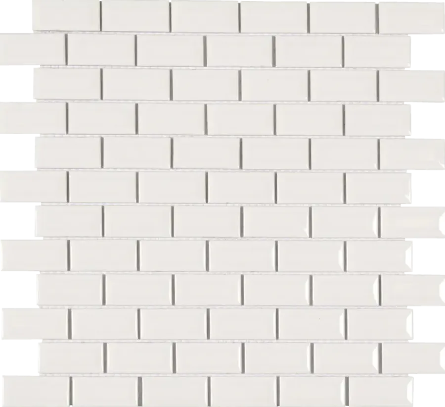 Geen Mozaïektegel Mini Metro wit 32,2x29,8 cm 4 stuks