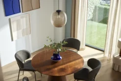 Geen Muurdecoratie donker blauw FSC 100% - l50xb70xh2,5cm