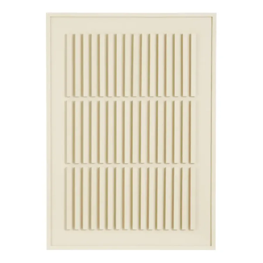 Geen Muurdecoratie donker grijs FSC 100% - l50xb70xh2cm