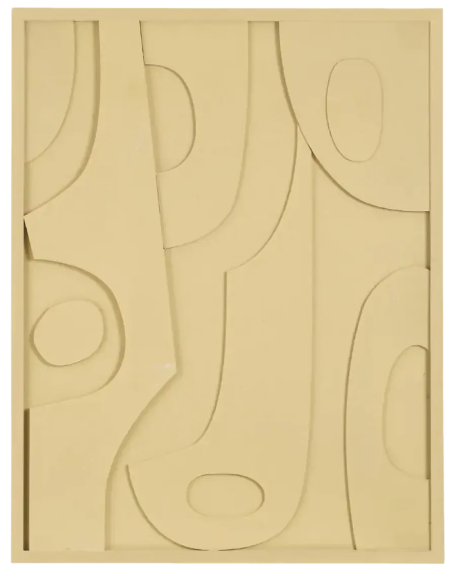Geen Muurdecoratie licht bruin FSC 100% - l70xb2xh90cm