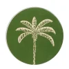 Geen Muurdecoratie palmboom groen - h1,5xd21cm