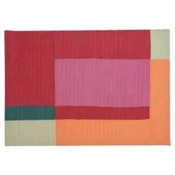 Geen Muurdecoratie rood FSC 100% - l100xb70xh4cm