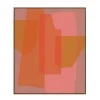 Geen Muurdecoratie roze FSC 100% - l100xb120xh3,5cm