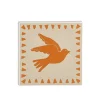 Geen Muurdecoratie vogel geel - l12xb12xh1,5cm