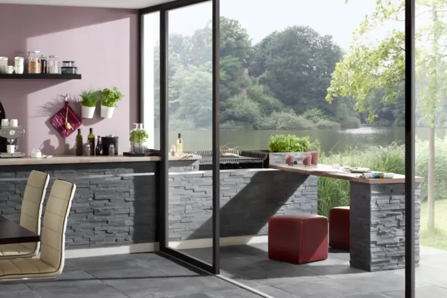 Decor Natura Stone Canyon 8 Antraciet 0.52 m2