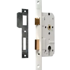 NEMEF 500 serie insteekcilinderslot binnendeur wit Doorn 50mm PC 72mm
