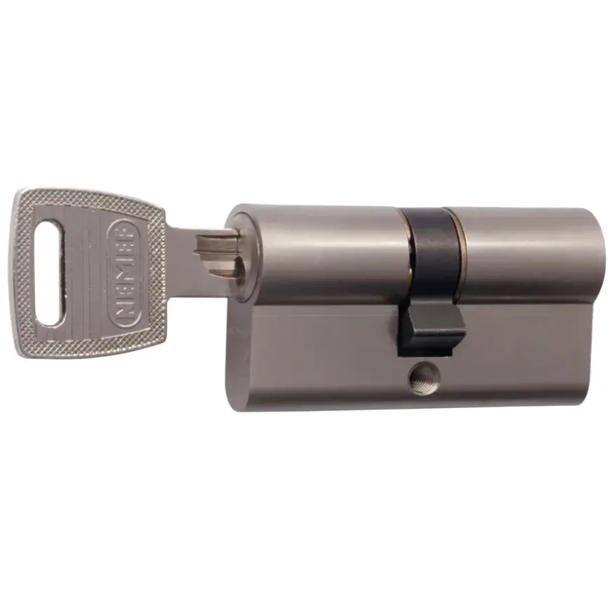 NEMEF veiligheidscilinder NF2 30/30 mm SKG 2-sterren gelijksluitend (4 stuks)