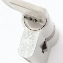Nemef veiligheidscilinder NF4 met keersleutel 30/30 mm SKG 3-sterren gelijksluitend (2 stuks)
