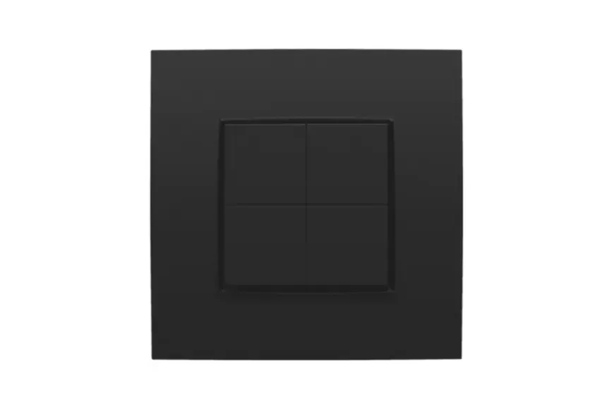 Niko Hue Dimschakelaar Intense Matt Black