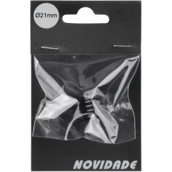 Novidade steigerbuis afdekdop zwart ø 21 mm