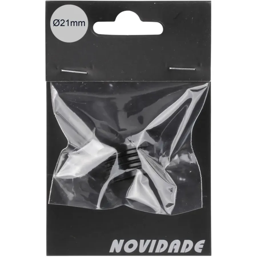 Novidade steigerbuis afdekdop zwart ø 21 mm