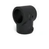 Novidade steigerbuis koppelstuk t-stuk zwart ø 27 mm