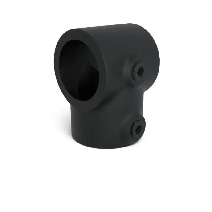 Novidade steigerbuis koppelstuk t-stuk zwart ø 27 mm