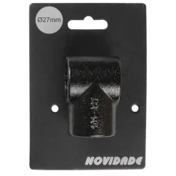 Novidade steigerbuis koppelstuk t-stuk zwart ø 27 mm