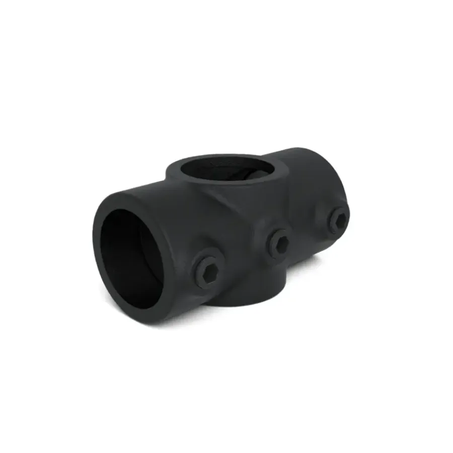 Novidade steigerbuis koppelstuk kruisstuk zwart ø 21 mm