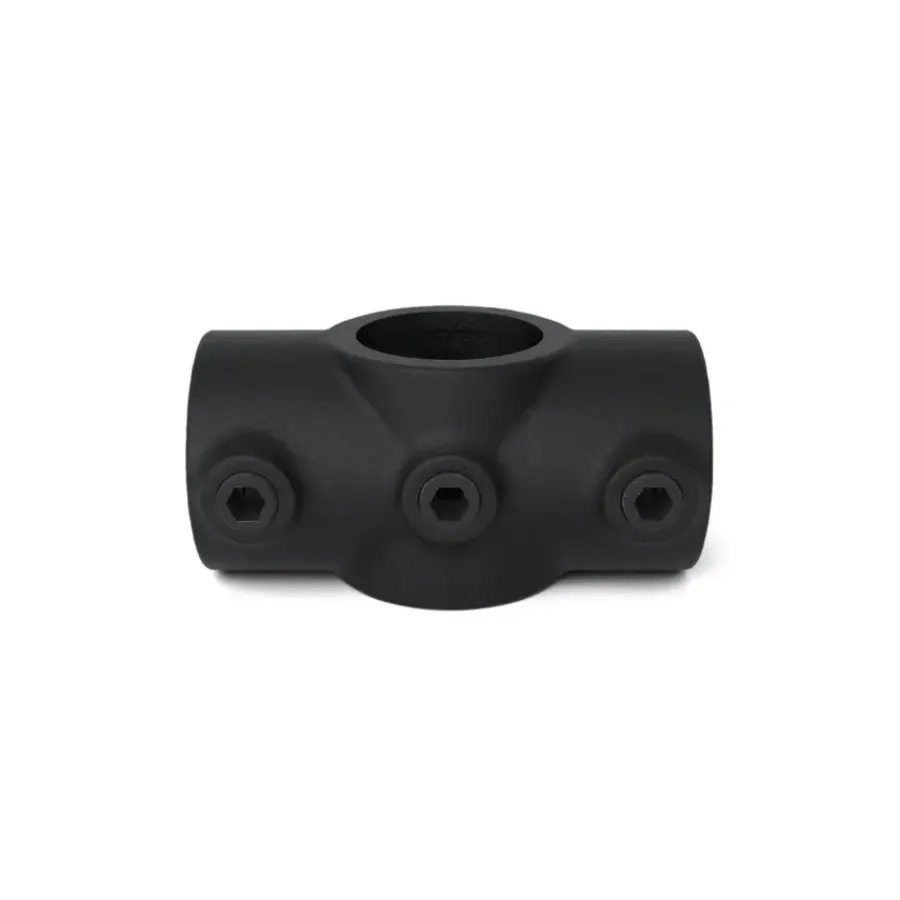 Novidade steigerbuis koppelstuk kruisstuk zwart ø 21 mm