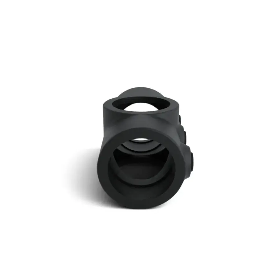 Novidade steigerbuis koppelstuk kruisstuk zwart ø 21 mm