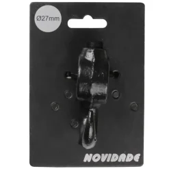 Novidade steigerbuis koppelstuk met haak zwart ø 27 mm