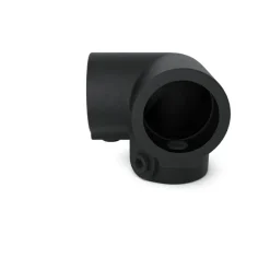 Novidade steigerbuis koppelstuk hoekstuk zwart ø 27 mm