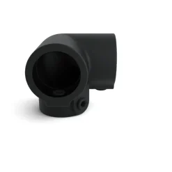 Novidade steigerbuis koppelstuk hoekstuk zwart ø 21 mm
