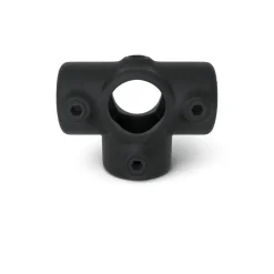 Novidade steigerbuis koppelstuk t-stuk zwart ø 21 mm