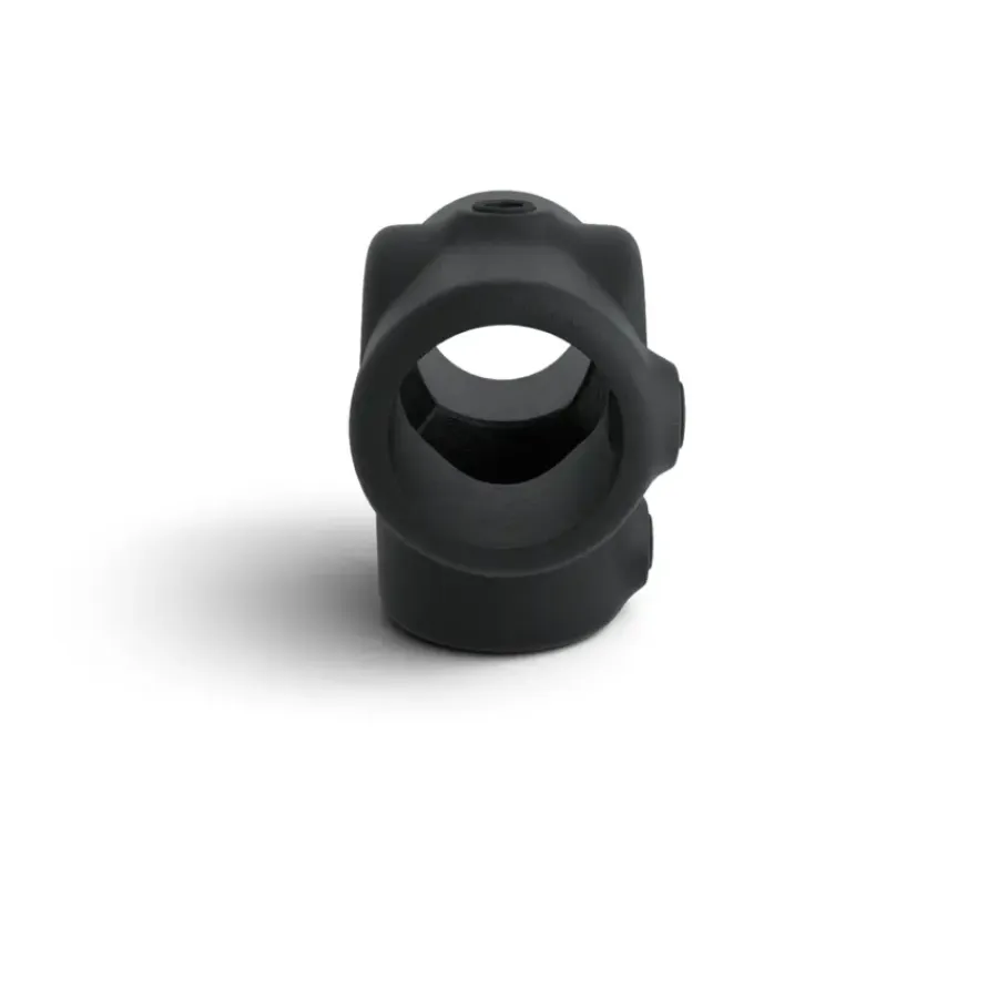 Novidade steigerbuis koppelstuk t-stuk zwart ø 21 mm