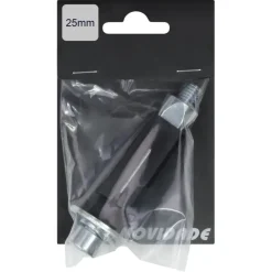 Novidade steigerbuis koppelstuk vierkant expander zwart ø 25 mm