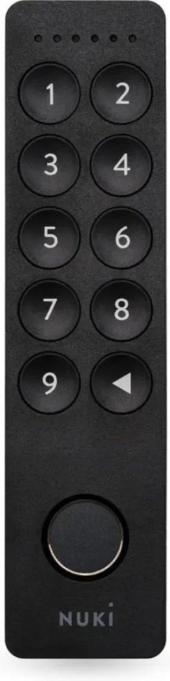 Nuki Keypad 2.0 - vingerafdruk opener - zwart