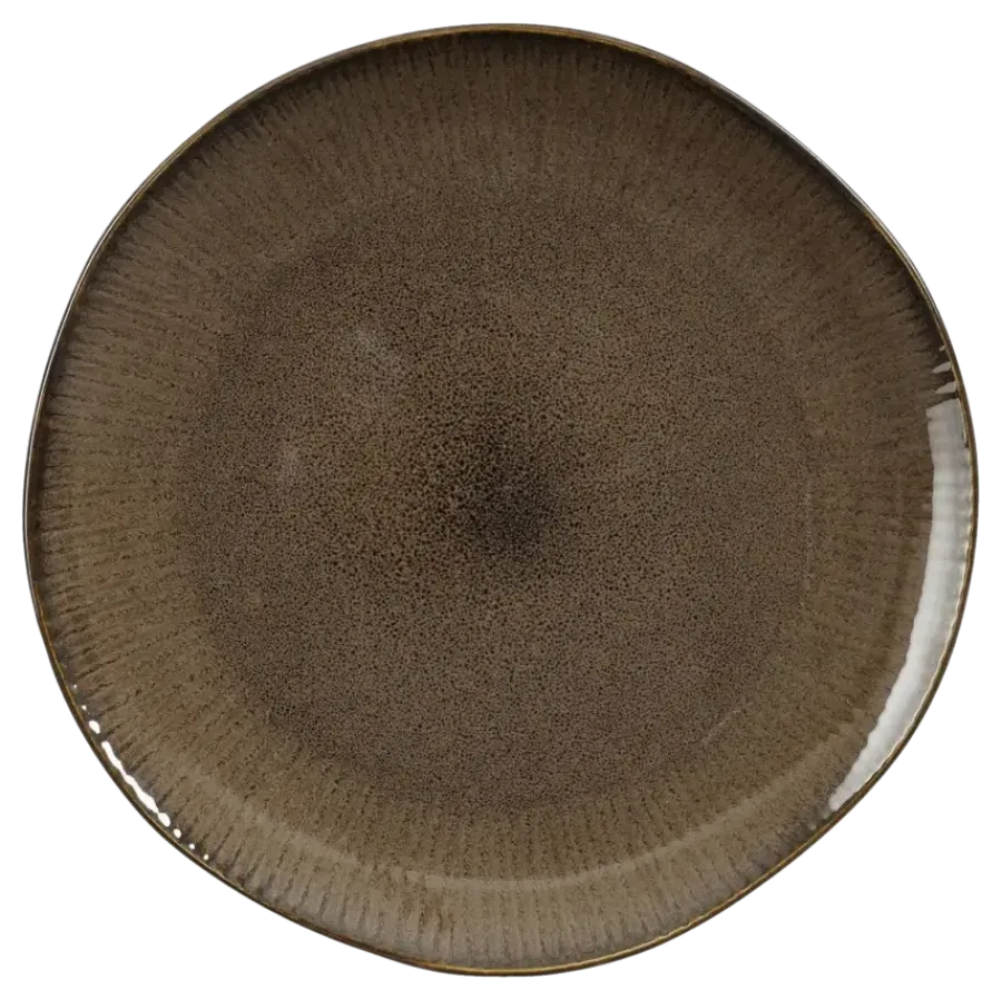 Geen Nusa ontbijtbord bruin - h2xd20,5cm