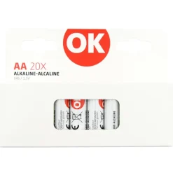 OK Batterij Alkaline AA 20 stuks