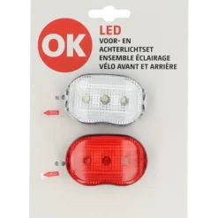 OK fietsverlichtingset LED classic