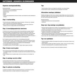 OK kapst 4 haken Yana zwart 330 mm