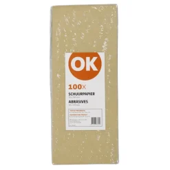 OK schuurpapier 93x230mm 100 vellen