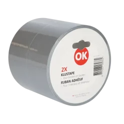 OK set met 2 klus- reparatietapes 25 m x 50 mm