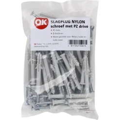 OK slagplug 6x60mm/ 3,7x65mm 45ST