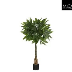 Mica Decorations Pachira in pot groen - h80xd60cm