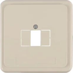 Peha Standard Afdekplaat USB crème