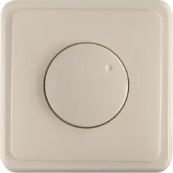 Peha Standard centraalplaat dimmer creme