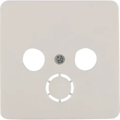Peha Standard Centraalplaat Radio/TV wit
