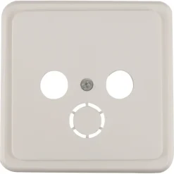 Peha Standard Centraalplaat Radio/TV wit