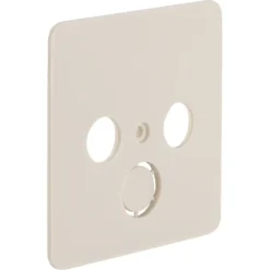 Peha Standard Centraalplaat Radio/TV crème