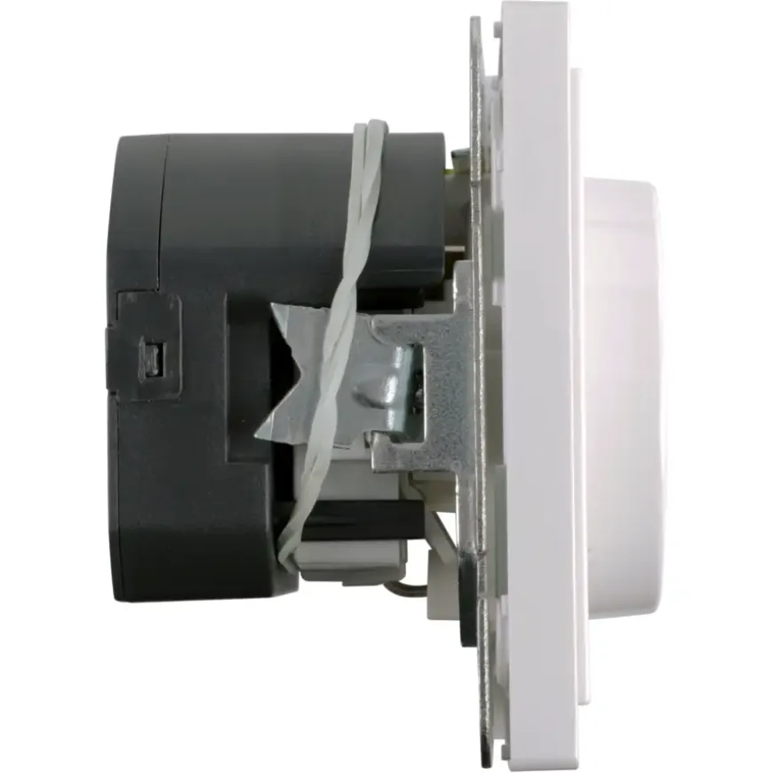 Peha Standard enkel geaard stopcontact met USB-A poort wit