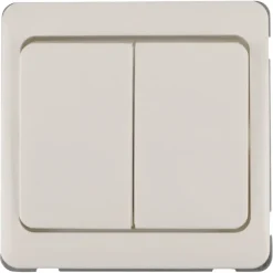 PEHA Standard wissel-wisselschakelaar wit